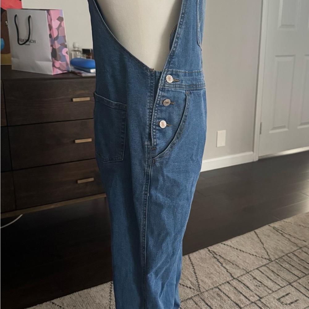 Denim Overalls - Picture 3 of 5